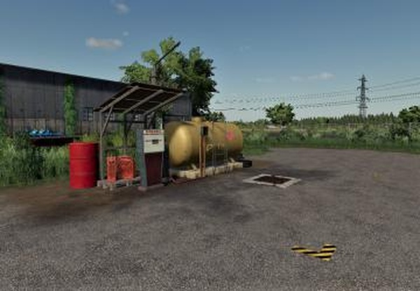 Old Fuel Tankверсия 1.0.0.0 для Farming Simulator 2019 (v1.7.x)