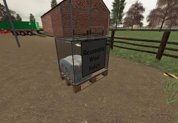 Wool Palletверсия 1.0.0.0 для Farming Simulator 2019 (v1.7.x)