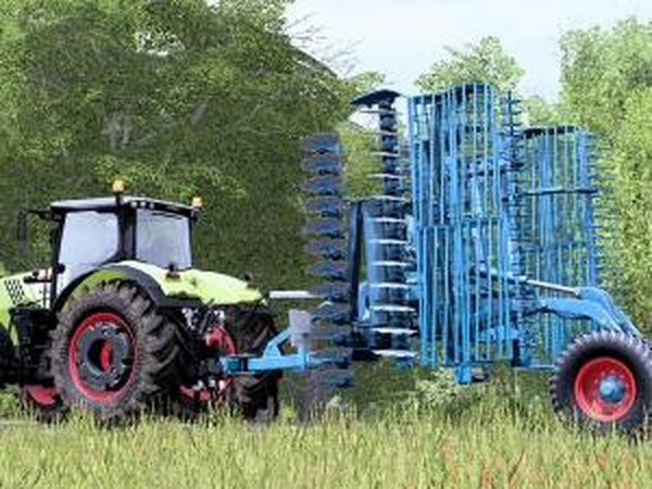 Культиватор Lemken Heliodor 9/600 KAверсия 1.2.2.0 для Farming Simulator 2017 (v1.4.4)