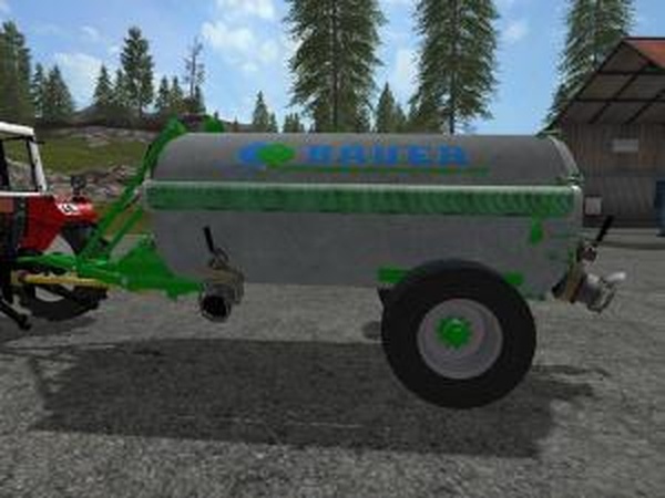 Прицеп Bauer VB 65 Manure Spreaderверсия 2.0 для Farming Simulator 2017 (v1.4.4)