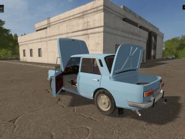 Wartburg 353 Wверсия 1.0 для Farming Simulator 2017 (v1.4.4)