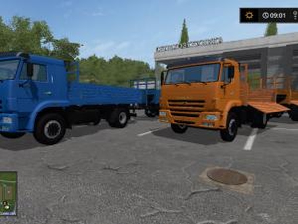 КамАЗ-45253 (4x2)версия 1.1.0.0 для Farming Simulator 2017 (v1.4.4.0)