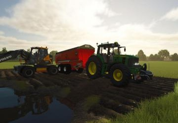 John Deere 7030 Premium Series loonwerk editiev1.0.0.0 для Farming Simulator 2025