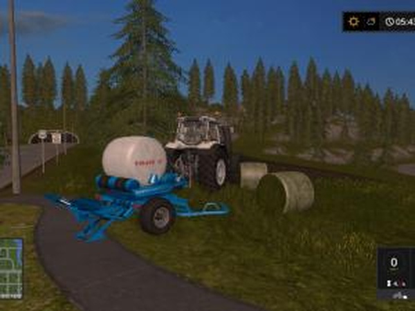 Обмотчик рулонов Euromilk Scorpioверсия 1.0.0.0 для Farming Simulator 2017 (v1.4.4)