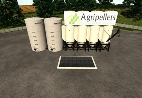 Straw and hay pellet productionверсия 1.0.0.0 для Farming Simulator 2025