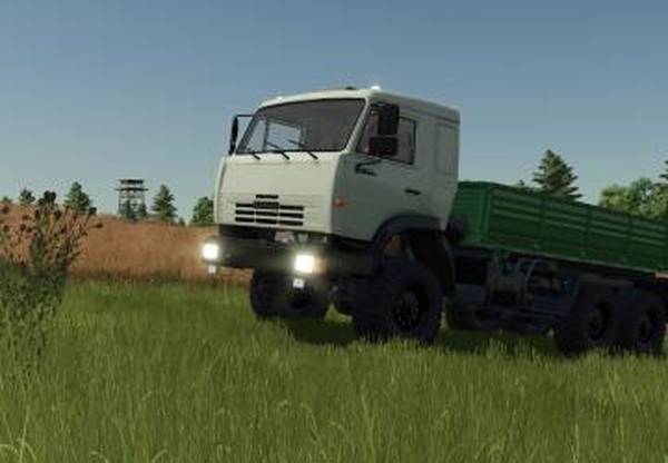 КамАЗ 6x6версия 1.0.0.4 для Farming Simulator 2025 (v1.11.x)
