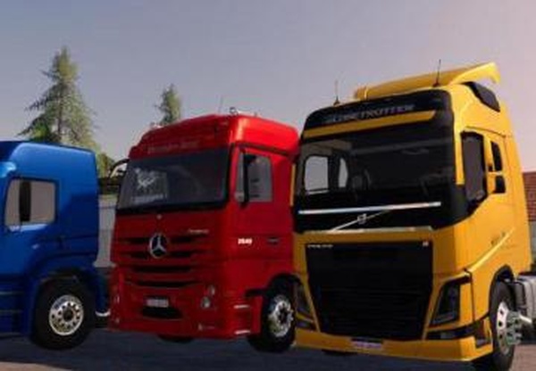 Trucks And Trailers Mega Packверсия 5.2 для Farming Simulator 2019 (v1.7.x)