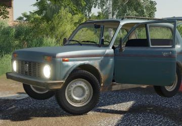 Lada Niva 4X4версия 1.0.0.0 для Farming Simulator 2019 (v1.7.x)