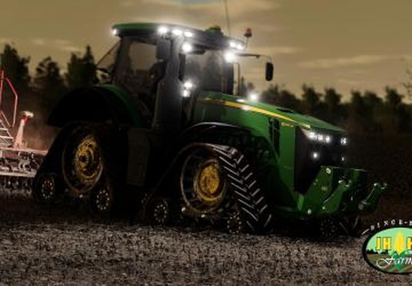 John Deere 8R 2016-2018 Series EUверсия 2.0.0.0 для Farming Simulator 2019 (v1.7.x)