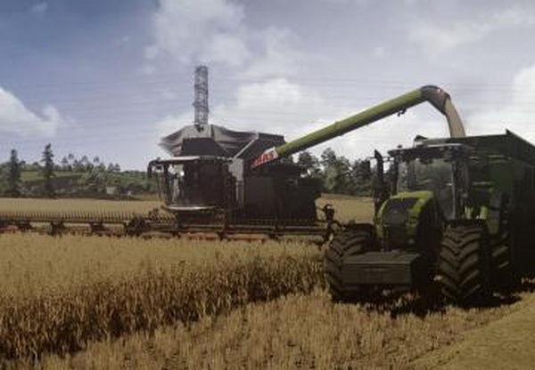 Claas Axion 900версия 1.2.0.0 для Farming Simulator 2022