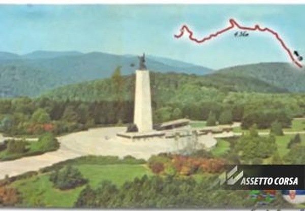 Iriski Venac Hillclimbверсия AssettoRallyGRB 1.0 для Assetto Corsa