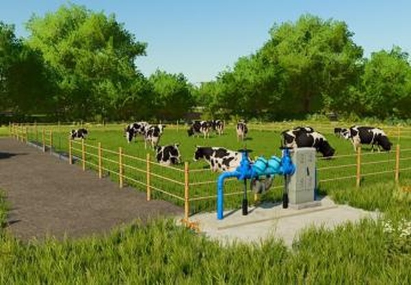 Automatic Water For Animals And Greenhousesv1.0.0.0 для Farming Simulator 2022