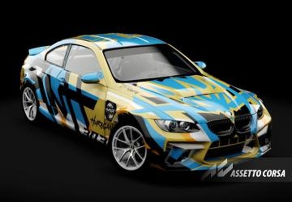 HURAGAN RACING BMW M3 E92версия 1.0 для Assetto Corsa