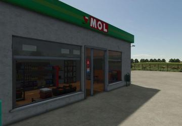 Placeable Gas Stationверсия 1.0.0.0 для Farming Simulator 2025