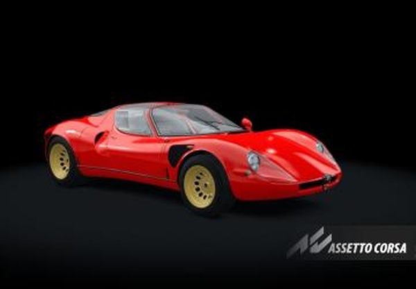 Alfa Romeo 33 stradaleверсия 1.0 для Assetto Corsa