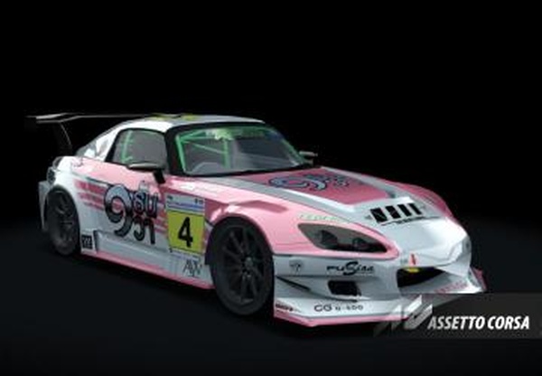 Honda S2000 SCTверсия 1.1 для Assetto Corsa