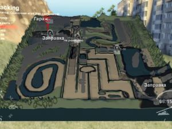 Карта «Гонки»версия 1.0 для SpinTires (v03.03.16)