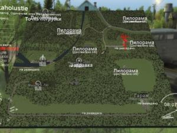 Карта «Захолустье»версия 1.0 для SpinTires (v03.03.16)