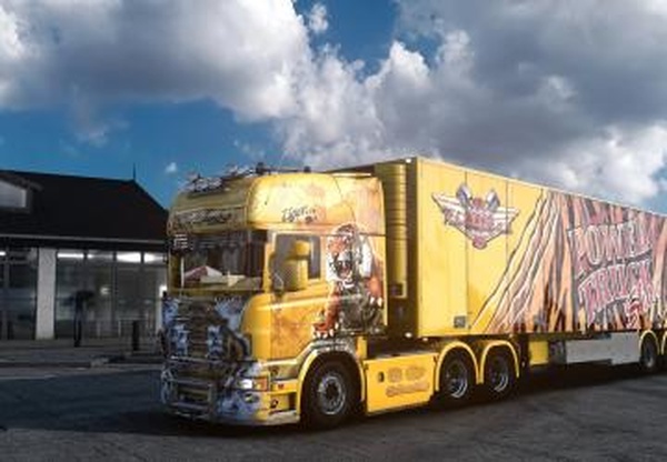 Scania Ristima V8 Tigerверсия 1.0 для Euro Truck Simulator 2 (v1.43.x)