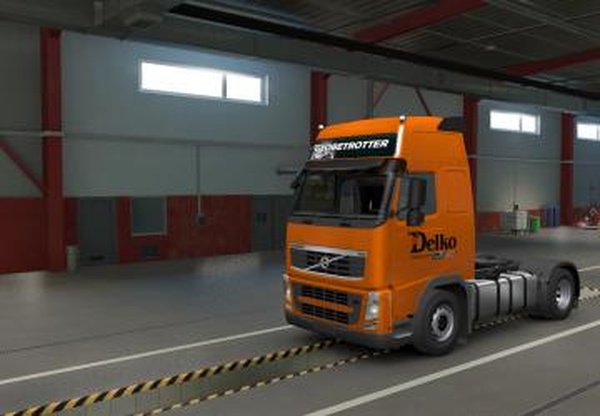 Скин Delko для Volvo FH16 2009версия 0.1 для Euro Truck Simulator 2 (v1.43.x)