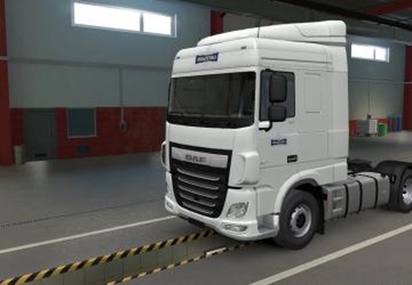 Скин балтика для DAF Euro 6версия 0.1 для Euro Truck Simulator 2 (v1.43.x)