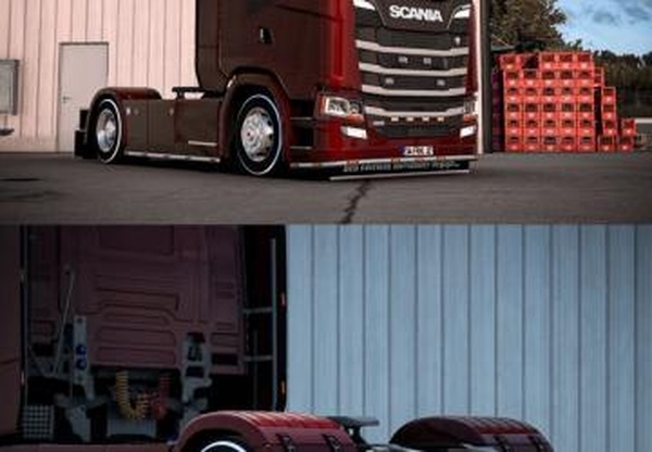 Scania S500версия 1.2 для Euro Truck Simulator 2 (v1.43.x)