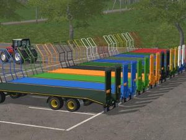 Прицеп Randazzo Platform Trailer PA97Iверсия 1.0.0.3 для Farming Simulator 2017 (v1.4.4)