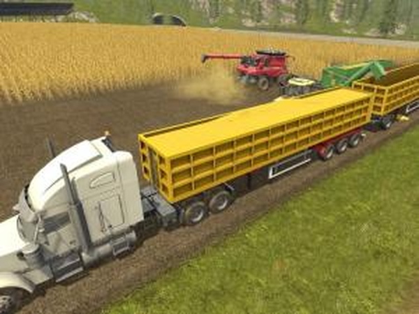 Полуприцеп BsM Trailer Semi-Tipper 70000/6v1.0.0.3 для Farming Simulator 2017 (v1.4.4)