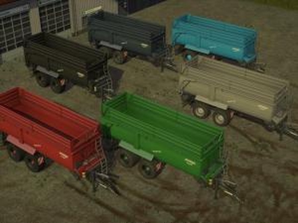 Прицеп Krampe Bandit 750версия 1.0.0.0 для Farming Simulator 2017 (v1.4.4)