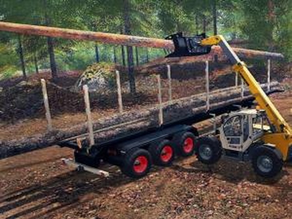 Полуприцеп BsM Trailer Semi-log 80000/6версия 1.0.0.0 для Farming Simulator 2017 (v1.4.4)