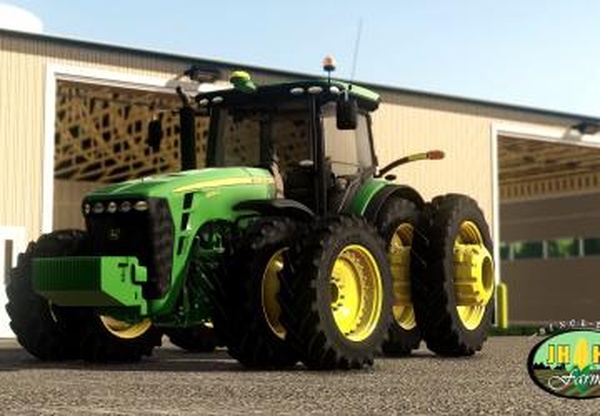 John Deere 8R (2009-2011) Series USверсия 2.0.0.0 для Farming Simulator 2019 (v1.7.x)