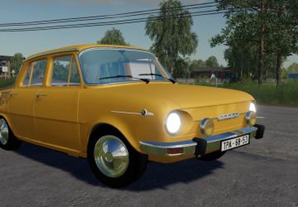 Skoda 100Lверсия 1.0 для Farming Simulator 2019 (v1.7.x)