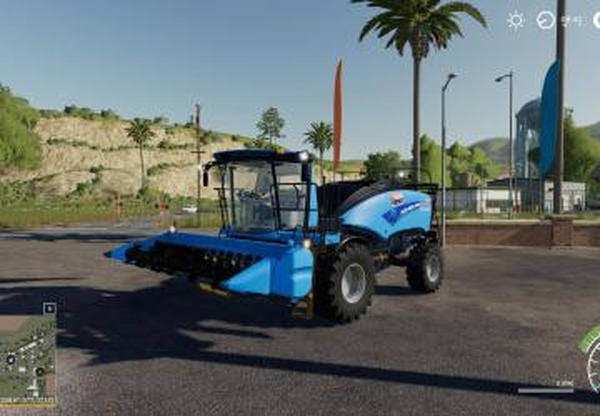 New Holland Sugarcane Balerверсия 2.0 для Farming Simulator 2019 (v1.7.x)