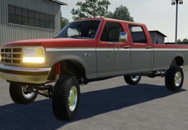 Ford F-350 1992версия 1.0.0.0 для Farming Simulator 2019 (v1.7.x)