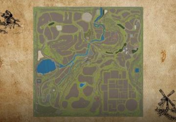 Карта «Lands of la Mancha»версия 1.3.0.1 для Farming Simulator 2022