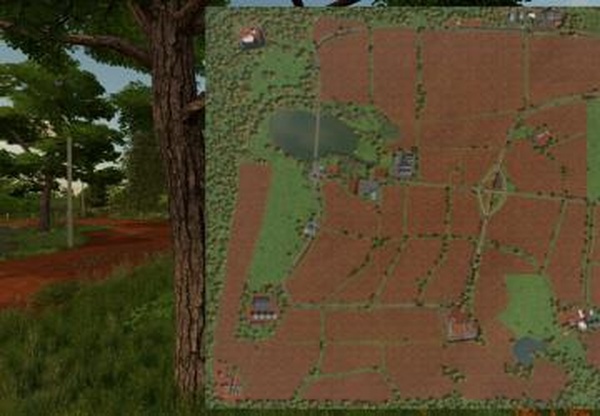 Карта «Green Gold Farm»версия 1.2.0.0 для Farming Simulator 2022