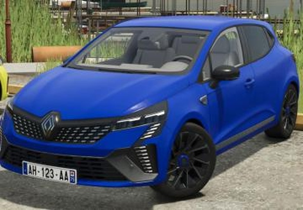 Renault Clio V Esprit Alpine 2024 CIVILверсия 1.0.0.0 для Farming Simulator 2025