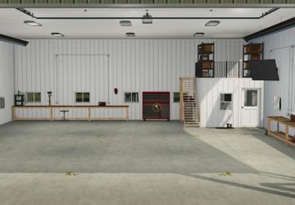 60x152 Shop And Cold Storageверсия 1.0.0.0 для Farming Simulator 2025