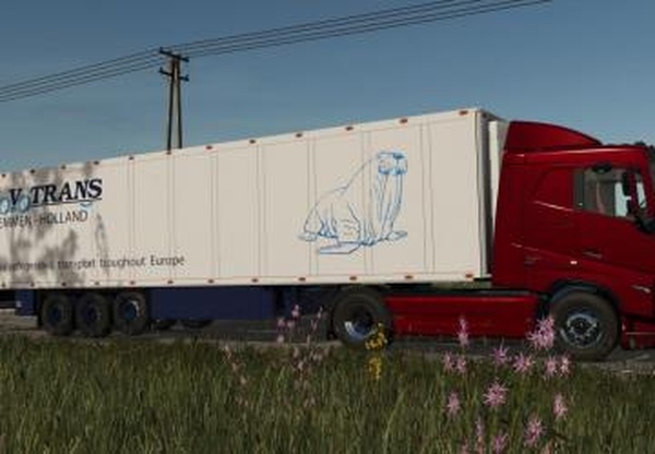 Schmitz HoVo Transportверсия 1.0.0.0 для Farming Simulator 2025