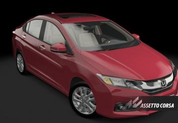 Honda City 2014версия 1.0 для Assetto Corsa