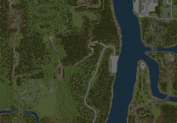 Карта «Через реку 2»версия 1.0 для Spintires: MudRunner (v10.06.19)