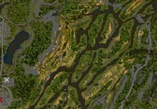 Карта «Долина Иствуда»версия 1.0 для Spintires: MudRunner (v14.08.19)