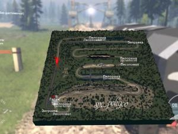 Полигон «Spc»версия 1,0 для SpinTires (v03.03.16)