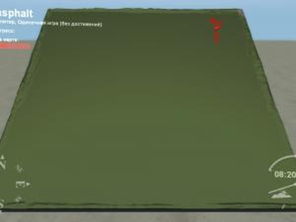 Карта «Асфальт для тестов»версия 1.0 для SpinTires (v03.03.16)