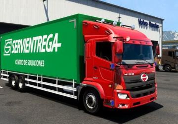 Hino 500версия 1.0 для Euro Truck Simulator 2 (v1.43.x)