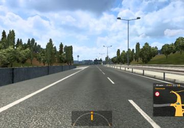 Ограничение скорости на 90 км/ч для карты Мариоv1.01 для Euro Truck Simulator 2 (v1.43.x)
