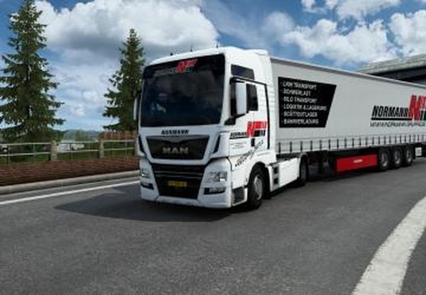 Комбо скин Normann Speditionверсия 1.0 для Euro Truck Simulator 2 (v1.43.x)