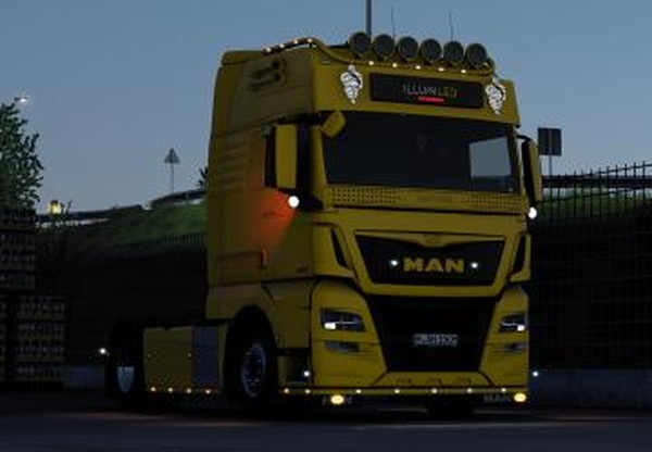 Collection of fixes for «MAN TGX E6 by Gloover»v1.0 для Euro Truck Simulator 2 (v1.43.x)