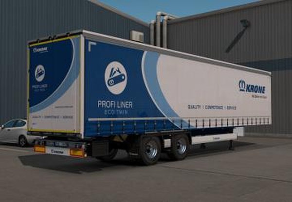 Krone ProfiLiner Reworkedверсия 1.6 для Euro Truck Simulator 2 (v1.43.x)