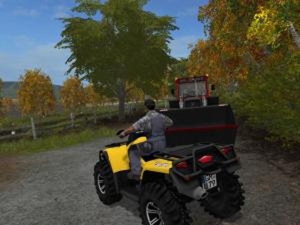 Квадроцикл BRP Can-Am Outlander 1000 XTверсия 2.0 beta для Farming Simulator 2017 (v1.4.4)